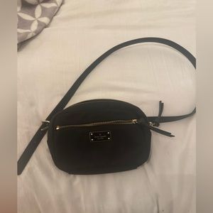 Kate spade black belt bag.